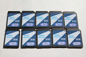 10pcs 64MB ATP MMC Multimedia Memory Card for PALM PDA Older MMC sd cameras