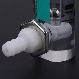 -5 Caudalímetro 2.5-25LPM Medidor con Válvula de Control Apto para Oxígeno/Aire/Gas - Imagen 1 de 23