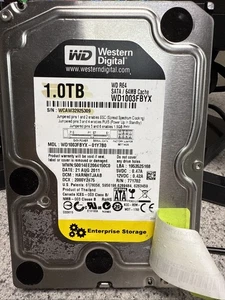Western Digital Black 1TB 3,5" SATA disco rigido 7,2K 64MB archiviazione aziendale - Foto 1 di 1