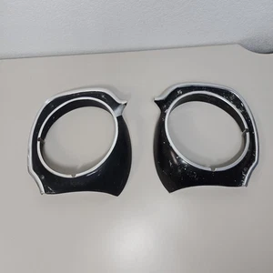 1970-1977 Ford Maverick OEM Headlight Grabber Bezel Door RH & LH SET - Picture 1 of 19