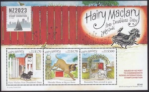 Exposición de estampillas de NUEVA ZELANDA 2023 NZ2023. - Maclary peludo M/S MNH - Imagen 1 de 1