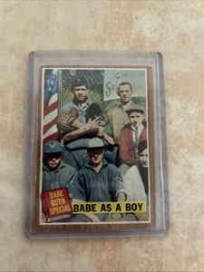 1962 Topps Babe Ruth as a boy New York Yankees #135 - Bild 1 von 2