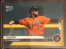 2020 Topps Now #OD-7 Renato Nunez Baltimore Orioles 1/1