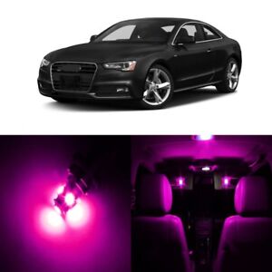 14 x Pink LED Interior Light Package For 2008 - 2017 Audi A5 S5 RS5 8T3 + TOOL