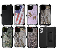 Rugged Defender Case for iPhone 13  13 Miin 13 Pro Max Belt clip Fits Otter Box