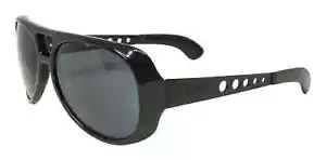 Black Flys King Fly Sunglasses - Shiny Black - Smoke Lenses - Picture 1 of 1