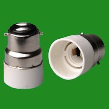 50x B22 to E14 B15 BC MR16 GU10 Light Bulb Adaptor Lamp Socket Converters