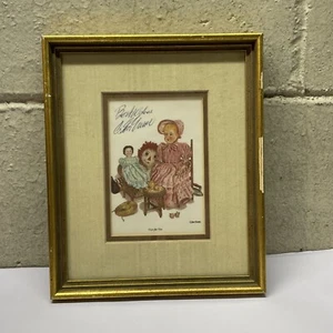 Don Ensor Two For Tea Art By Hand Signed ! No COA. Sealed In Frame! Fast Ship#A9 - Picture 1 of 10