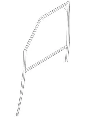 Canal de ventana Land-Rover genuino LR186599 Foto 1 de 2