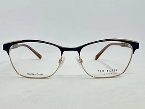 New Ted Baker TW516 LIL 56.18.140 Women’s Stainless Steel Eyeglasses Frames - Picture 1 of 12