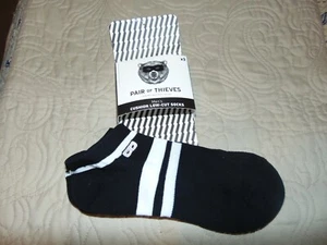 EIN PAAR THIEVES TIEF GESCHNITTENE GEPOLSTERTE HERRENSOCKEN - GRÖSSE 8-12 - KOSTENLOSER VERSAND - Bild 1 von 2