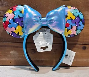 2024 Disney Parks Mickey Luftballons rot blau rosa Minnie Ohren Stirnband NEU - Bild 1 von 2