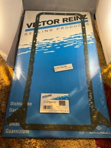 🔥Victor Reinz Upper and Lower Engine Oil Pan Gaskets Kit For E31 E34 E38 E39🔥 - Picture 1 of 4