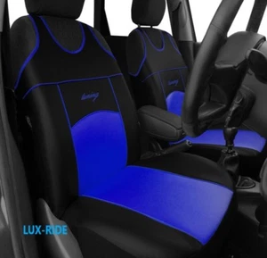FORD GALAXY KUGA FRONT SEAT COVERS VESTS T-SHIRTS ARTIFICIAL LEATHER - Picture 1 of 6