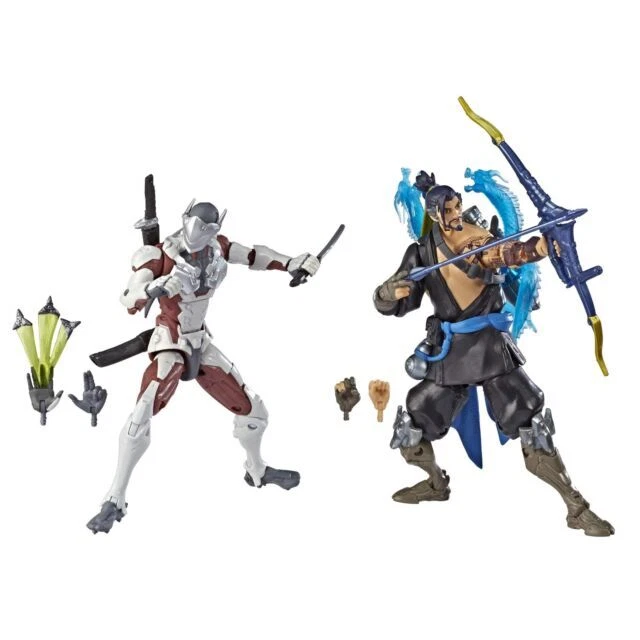 Hasbro Overwatch Ultimates Series Genji/Hanzo Action Figure - E6496AS00