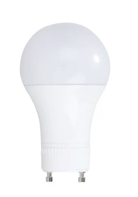 4 Pack,9W (60W Equivalent), Dimmable,A19 LED,Soft White 3000K,GU24 Base Bulb - Image 1 of 2