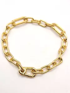 Authentic PANDORA ME 14K Gold Plated Link Chain Bracelet 569662C00-3 / 6.9 in. - Picture 1 of 4