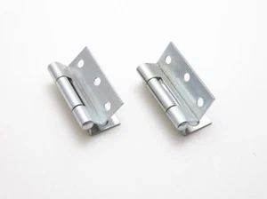 New 48 X Pairs Of Stormproof Hinges BZP 63mm 2 1/2 Inch With Screws - Onestopdiy - Picture 1 of 1