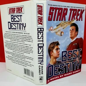 Star Trek: Best Destiny by Diane L. Carey - New York Times Best Seller - HC/DJ - Picture 1 of 7
