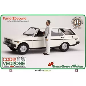 Fiat 131 Panorama 1981 Furio Zoccano "Bianco Rosso e Verdone" 1:18 - Bild 1 von 10