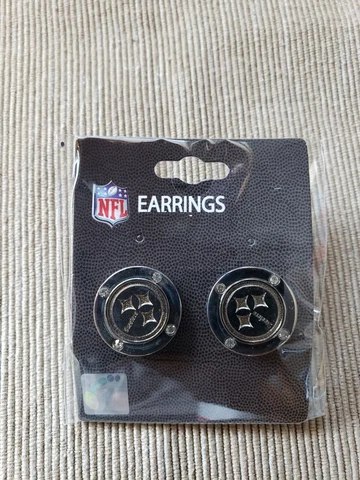 Aminco NFL Pittsburgh Steelers Earrings Cover