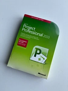 Microsoft Project Professional 2010 NEW SEALED New In Box Unopened - Picture 1 of 4