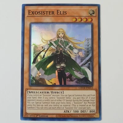 Exosister Elis - GRCR-EN013 - NM - Super Rare - 1st ed - Yugioh - Image 1 of 2