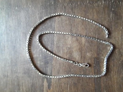 Bella e Raffinata Collana Catena Argento 925, 50 cm. Ottime condizioni - Immagine 1 di 3