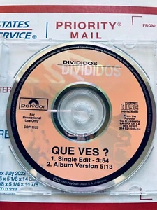 RARE PROMO! Divididos - 'Que Ves?' Single (CD, 1993) from 'La Era De La Boludez' - Picture 1 of 8