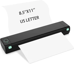 Phomemo M08F Bluetooth Portable Thermal Printer Support for 8.5" X 11" Paper LOT - Picture 1 of 21