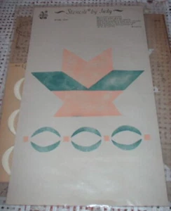 Quilt BASKET STENCIL Border NEW Crafting FINEST DESIGN Quilting CRAFT - Picture 1 of 1