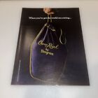 1972 Seagram?s Crown Royal Whisky Print Ad When You?ve Got The World On A String