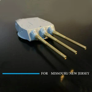 1/350 USS New Jersey/Missouri Battleship Metal Gun Barrel Upgrade Part 406mm - Bild 1 von 13