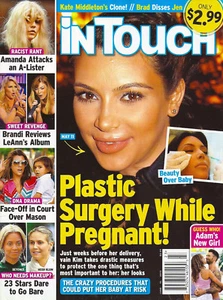 In Touch Magazine June 10 2013 Kim Kardashian Amanda Bynes LeAnn Rimes - Picture 1 of 4