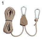 Ratchet Hangers Adjustable Rope Fastener Tent Rope Tensione Fixed Buckle Pulley