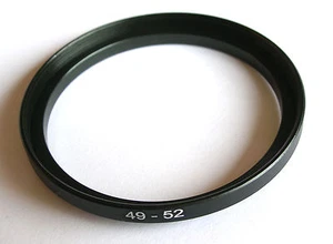STEP UP ADAPTER 49MM-52MM STEPPING RING 49 TO 52MM 49-52 STEP UP RING - Picture 1 of 1