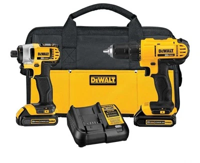 DEWALT 20V Max Cordless Drill and Impact Driver Combo Kit - Image 1 of 4