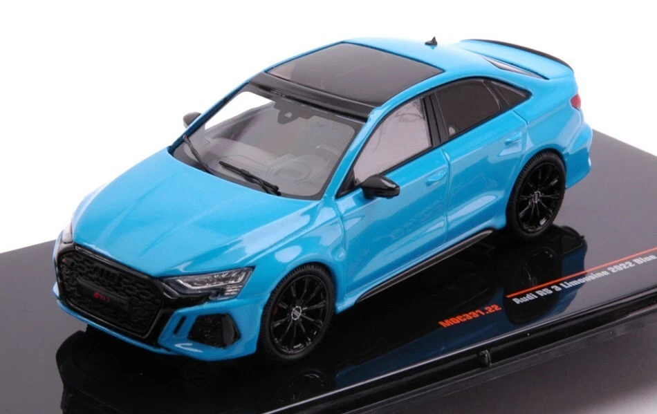 AUDI RS3 2022 BLUE 1:43 - Immagine 1 di 1
