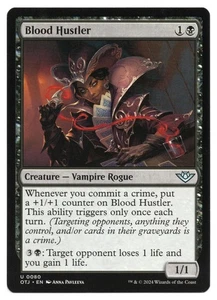 MTG Blood Hustler | #80 Outlaws of Thunder Junction | English - Picture 1 of 2