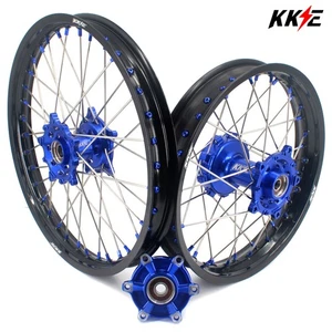 KKE 1.85*21/2.5*18'' Wheels Rim For Yamaha Tenere 700 2019-2025 CUSH Drive Motor - Picture 1 of 13