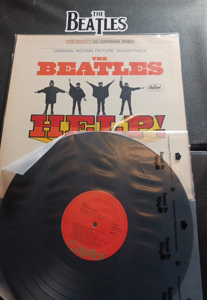 The Beatles * HELP!* 1976 * SMAS 2683 *  RARE * MISPRINTED LABEL * EXCELLENT - Image 1 of 4