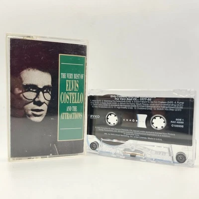 The Very Best Of Elvis Costello And The Attractions 1977-86 Cassette 1994 - Image 1 of 4