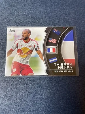 2014 Topps MLS World Stage Thierry Henry #WS-TH France Red Bulls - Image 1 of 2