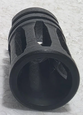 Compensador de retroceso de freno de boca con arandela de aplastamiento 1/2"X28 acero para .223 NUEVO Foto 1 de 4