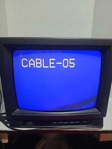 JVC Master Command Retro CRT Gaming TV No Remote C-1321 13 INCH - Picture 1 of 8