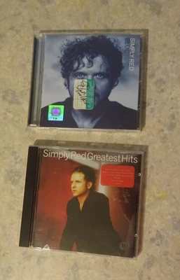 2 Simply Red CDs: Blue & Greatest Hits. - Image 1 of 3