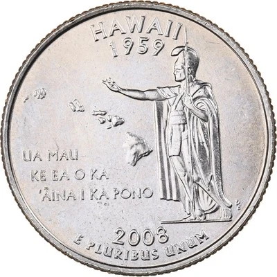 [#225249] United States, Quarter, 2008, U.S. Mint, Copper-Nickel Clad Copper, MS - Image 1 of 2