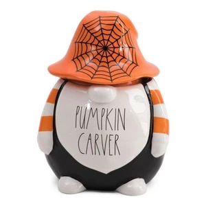 Rae Dunn ~ Pumpkin Carver Gnome Canister - Picture 1 of 1