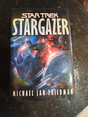 STAR TREK: STARGAZER -- W/ DUST JACKET By Michael Jan Friedman - Hardcover  - Image 1 of 2