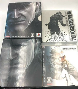 Metal Gear Solid 4 Limited Edition Japan First Print with Steelbook 2-disc PS3 - Picture 1 of 4
